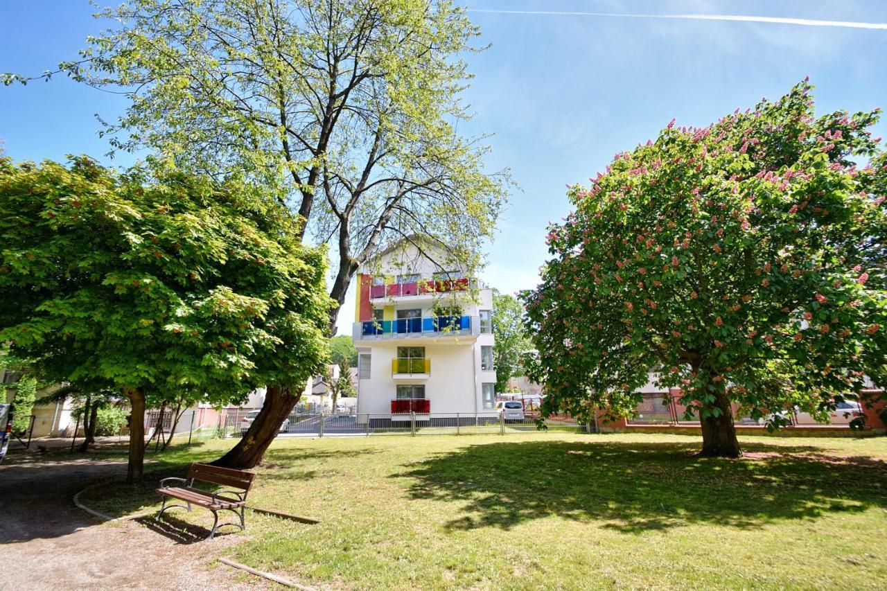 Sea-View Apartamenty Kolorowe Balkony مينززدرويه المظهر الخارجي الصورة