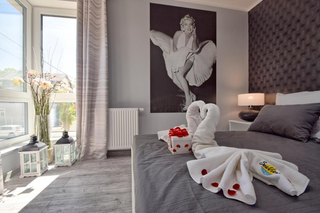 Sea-View Apartamenty Kolorowe Balkony مينززدرويه المظهر الخارجي الصورة