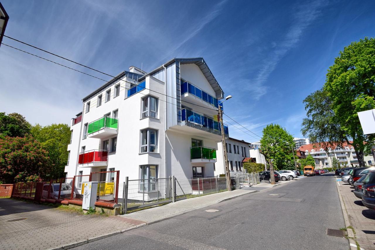 Sea-View Apartamenty Kolorowe Balkony مينززدرويه المظهر الخارجي الصورة